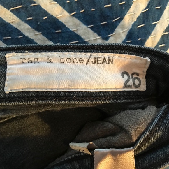Rag & Bone Skinny Distressed Capri Jeans - Picture 8 of 9